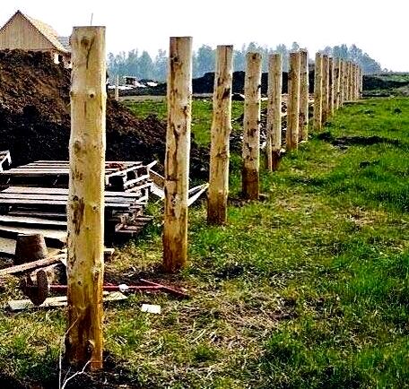 Как сделать чтобы деревянный столб не сгнил